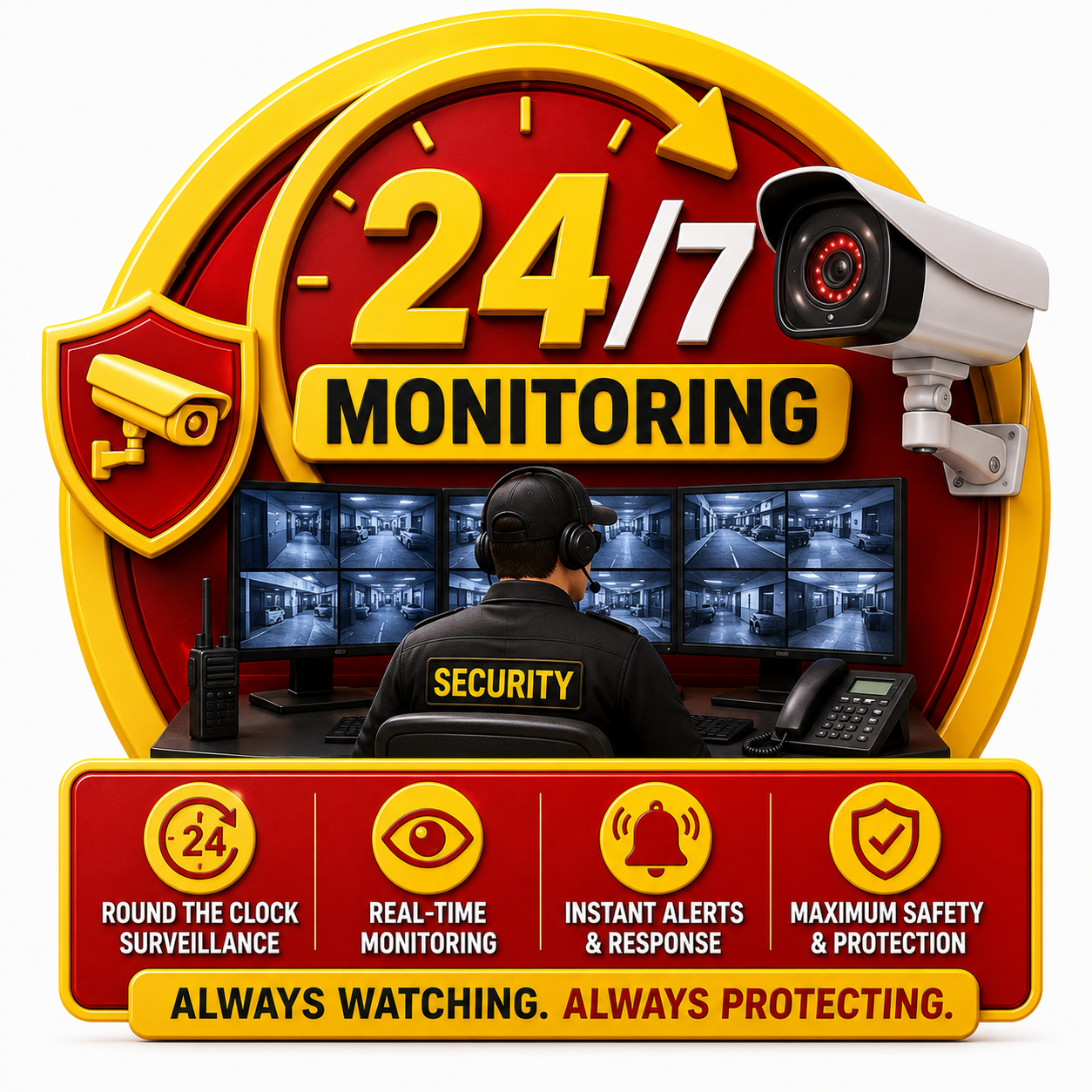 24/7 Monitoring